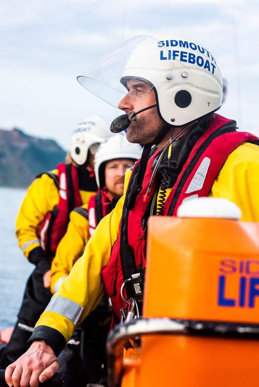 Jim Brewster, Sidmouth Lifeboat Crew